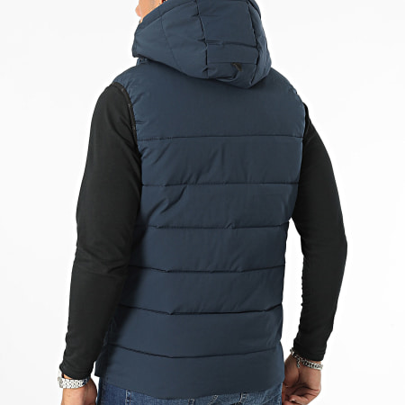 Kymaxx - Cappotto senza maniche Navy