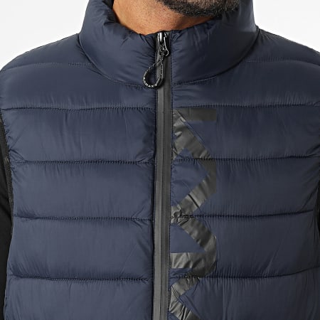 Kymaxx - Cappotto senza maniche Navy