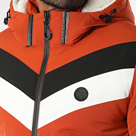 Kymaxx - Oranje parka met capuchon