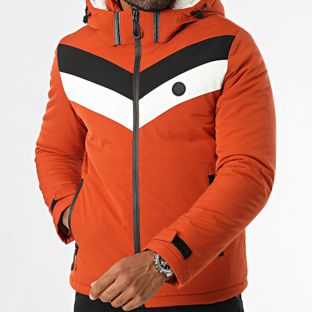 Kymaxx - Oranje parka met capuchon