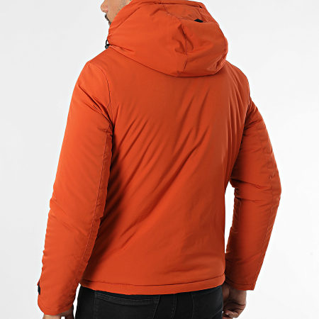 Kymaxx - Oranje parka met capuchon