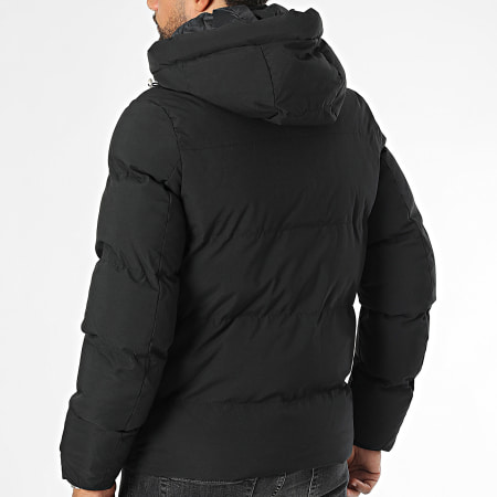 Kymaxx - Zwarte parka met capuchon