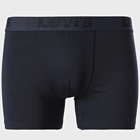 Levi's - Juego de 3 bóxers 905045001 Azul marino Burdeos