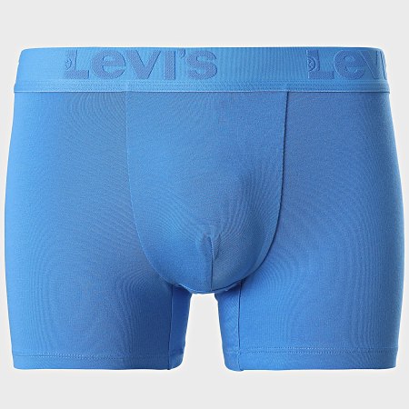 Levi's - Juego de 3 bóxers 905045001 Azul marino Burdeos