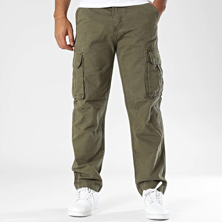 MTX - Pantalón cargo verde caqui