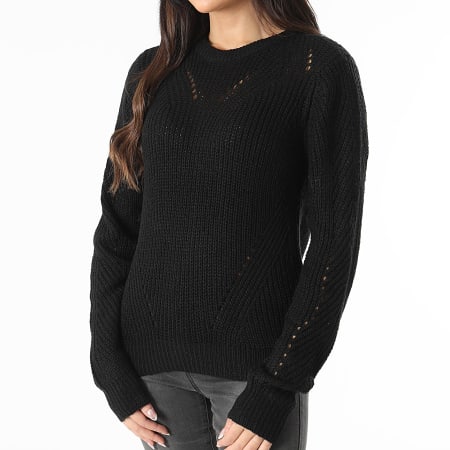 Only - Megan Felo Jersey Mujer Negro