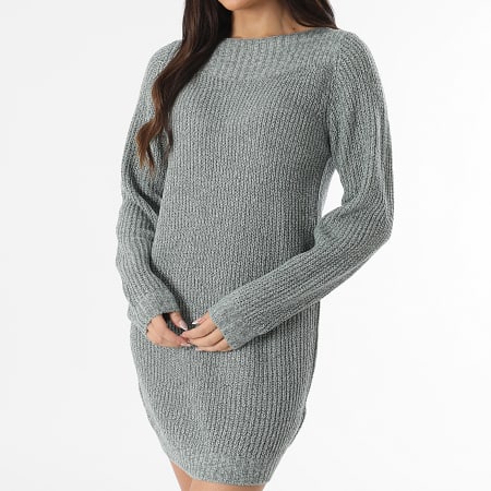 Only - Vestido Whitney Megan Sweater Mujer Verde claro