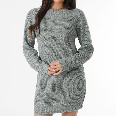 Only - Vestido Whitney Megan Sweater Mujer Verde claro