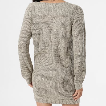 Only - Robe Pull Femme Whitney Megan Beige