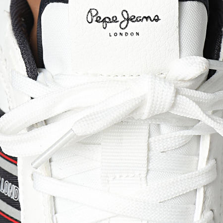 Pepe Jeans - Scarpe da ginnastica Dublin Young PMS40014 Bianco