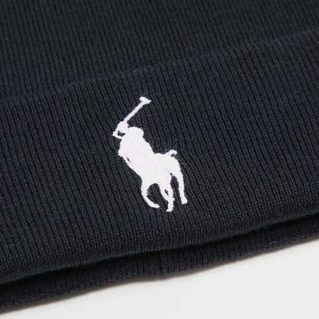 Polo Ralph Lauren - Set sciarpa e berretto nero Original Player