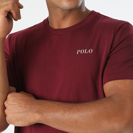 Polo Ralph Lauren - Camiseta Logo Burdeos