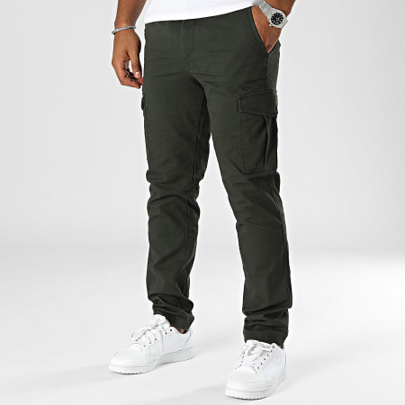 Produkt - Dawson Cargo Broek Donker Khaki Groen