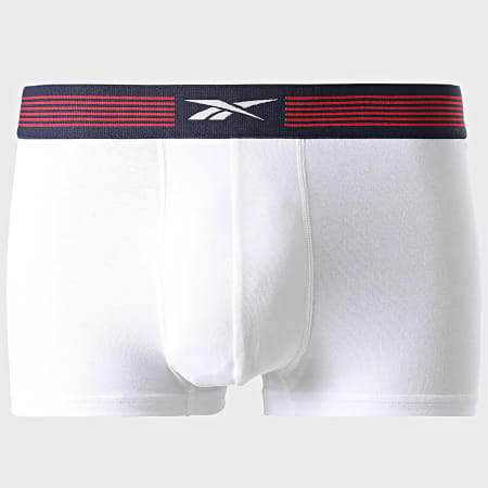 Reebok - Set di 3 boxer blu navy bianco grigio carbone 15036