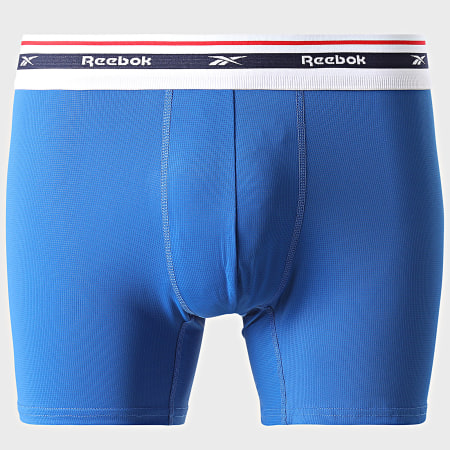 Reebok - Set De 3 Boxers 15030 Azul Marino Azul Claro Azul Real