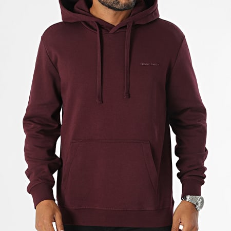 Teddy Smith - Sudadera con capucha Nark 10816921D Burdeos