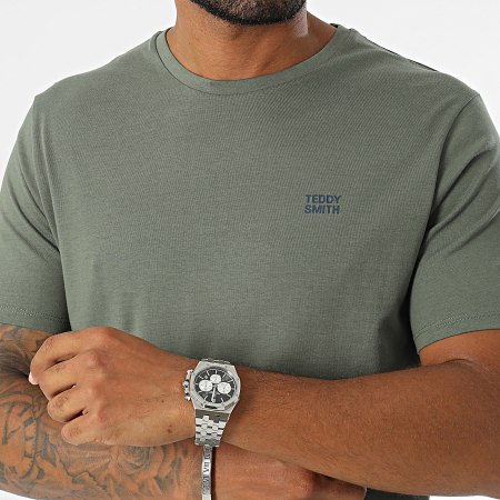 Teddy Smith - T-shirt 11016931D Khaki Groen