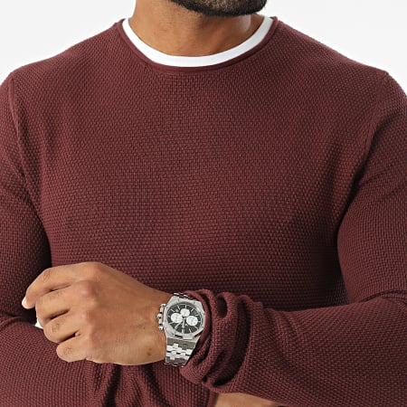 Tiffosi - Alabastro Bordeaux Crewneck Sweater