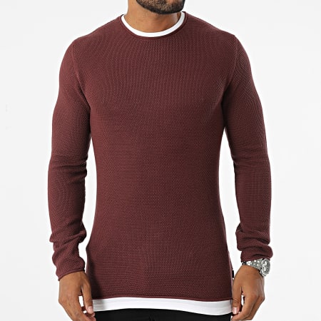 Tiffosi - Alabastro Bordeaux Crewneck Sweater