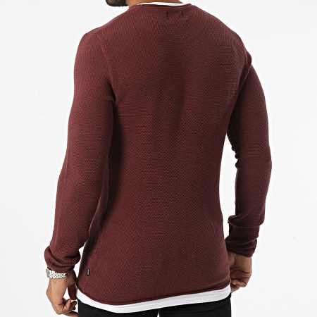 Tiffosi - Alabastro Bordeaux Crewneck Sweater