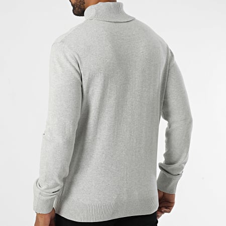 Tom Tailor - Jersey de cuello alto 1043020-XX-12 Gris jaspeado