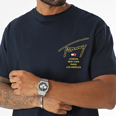 Tommy Jeans - Sig City Twist T-shirt 9698 Navy