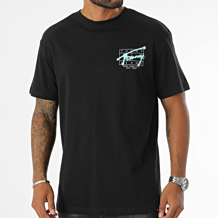 Tommy Jeans - Camiseta Spray 0594 Negra