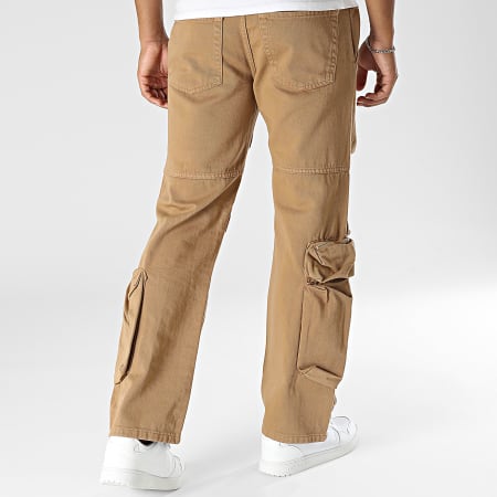 Uniplay - DP-055 Pantaloni cargo color cammello