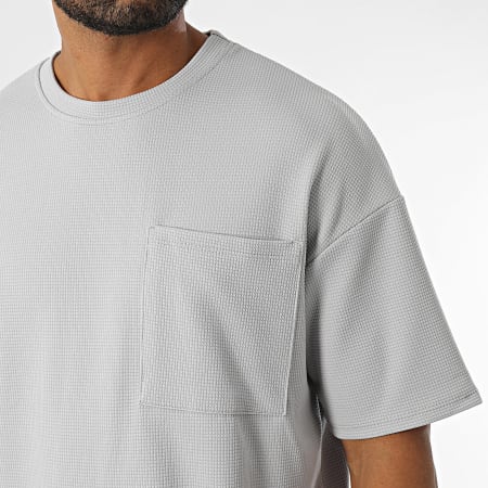 Uniplay - Oversize Pocket Tee Gris