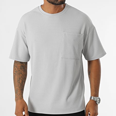 Uniplay - Oversize Pocket Tee Gris