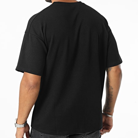 Uniplay - Camiseta de bolsillo oversize negra