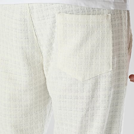 Uniplay - Pantalones de cuadros beige claro