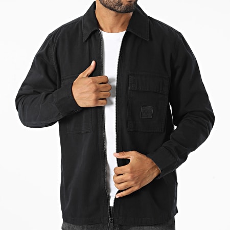 BOSS - Chaqueta con cremallera Lovel 50524725 Negro