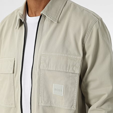 BOSS - Chaqueta con cremallera Lovel 50524725 Beige