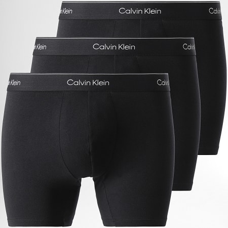 Calvin Klein - Set van 3 NB3964A Zwarte Boxershorts