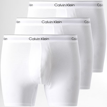 Calvin Klein - Juego de 3 calzoncillos bóxer blancos NB3964A