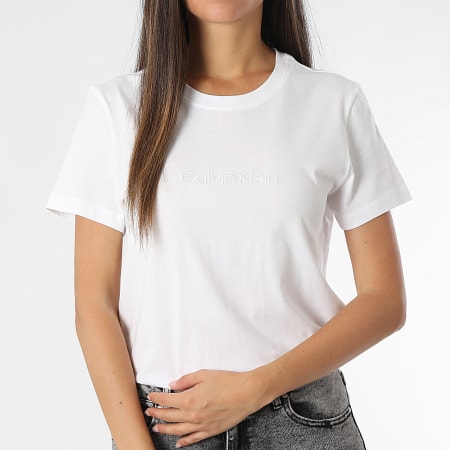 QS Maglietta Donna A Maniche Corte Con Risvolto Fisso - Jersey Leggero Cotone Rigato, Girocollo A Coste - 2