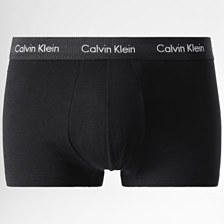 Calvin Klein - Set van 3 boxers U2664G Zwart Lichtgrijs Houtskoolgrijs