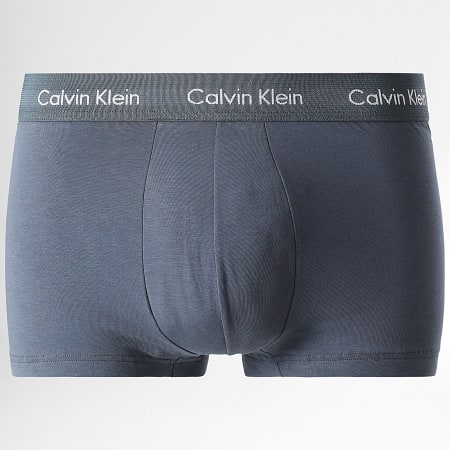 Calvin Klein - Set van 3 boxers U2664G Zwart Lichtgrijs Houtskoolgrijs