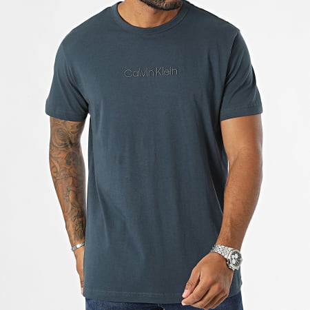 Calvin Klein - Tee Shirt NM2748E marineblauw