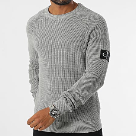 Calvin Klein Pull 3989 Gris LaBoutiqueOfficielle