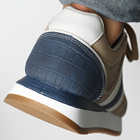 Classic Series - Sneakers Navy Beige