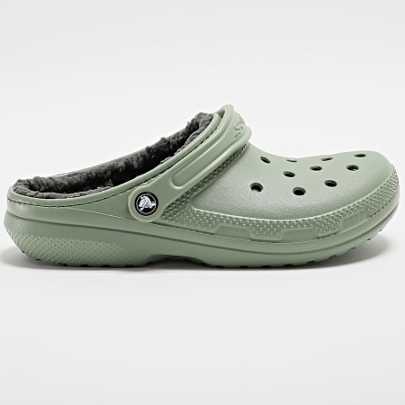 Crocs - Zoccolo classico foderato 203591 Moss