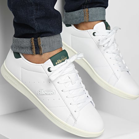 Ellesse - Baskets Cupsole SHXF0929 Blanco Verde Oscuro