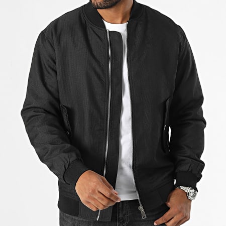 Frilivin - Chaqueta Bomber Negra