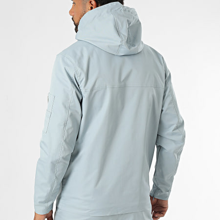 Frilivin - Lichtblauwe Hooded Zip-jas en Cargo-broekset