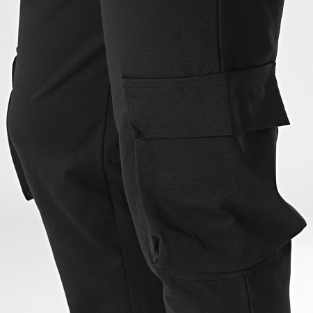 Frilivin - Pantalones cargo negros