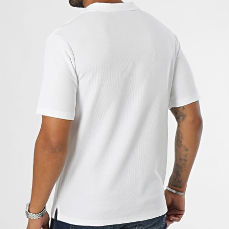 Frilivin - Camiseta cuello pico Blanco