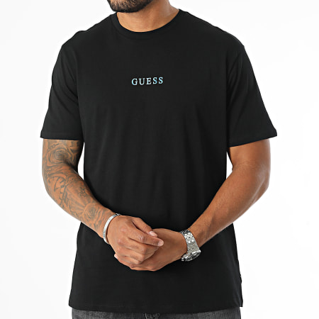 Guess - Camiseta M4BI05-K9RM1 Negra