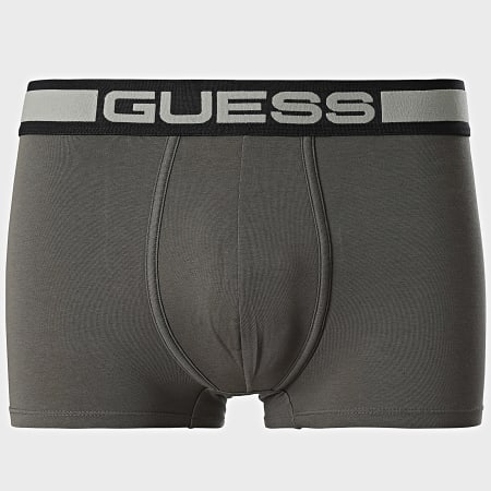 Guess - Set van 3 boxers U4BG05-K6YW1 Khaki Groen Zwart